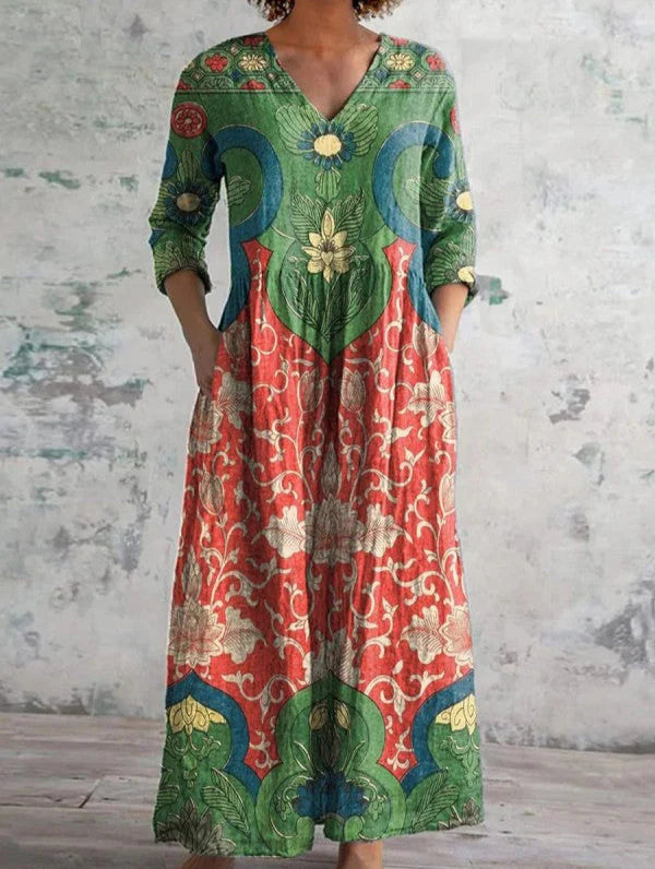Tiara | Vintage Floral Dress