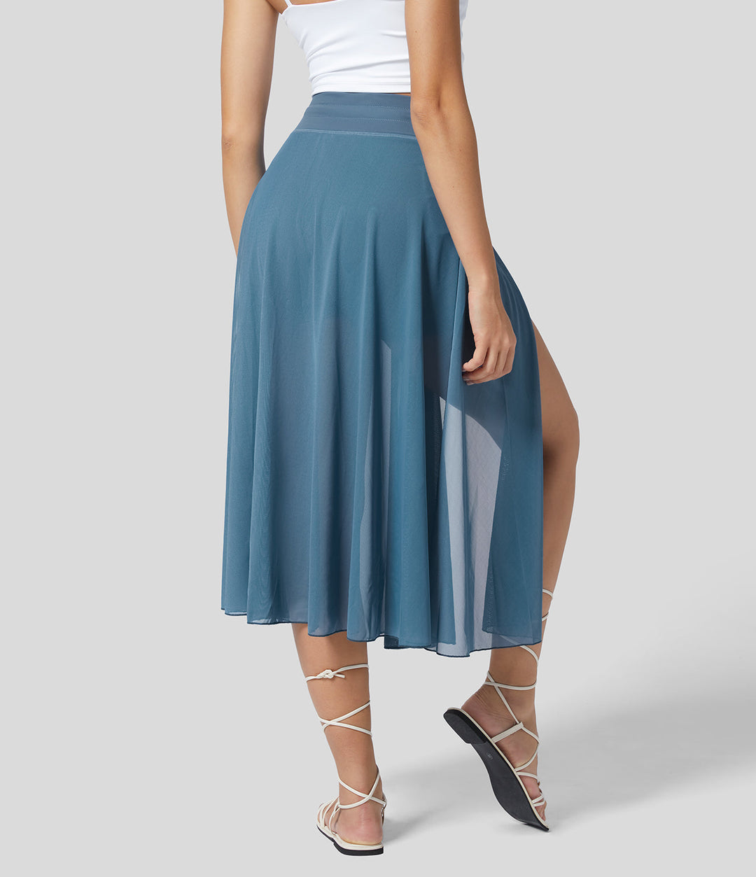 Livana | Elegant High Waisted 2-in-1 Skirt