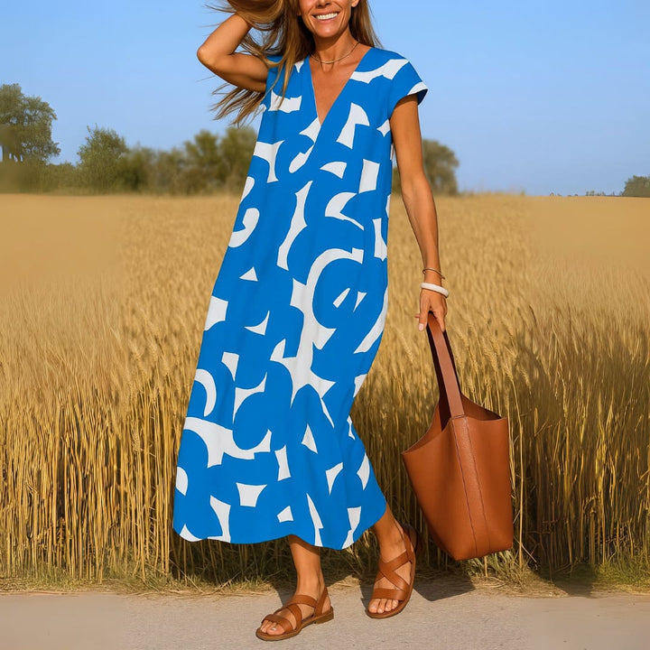 Valerie | Refined V-Neck Dress