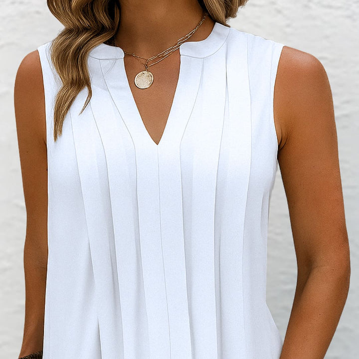 Veronica | Flattering Dress with V-Neck