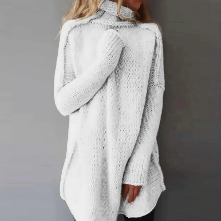 Florencia | Hand-Knitted Sweater with Cable Patterns