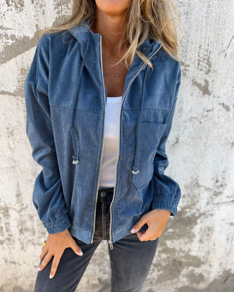 Ella | Trendy Hooded Jacket