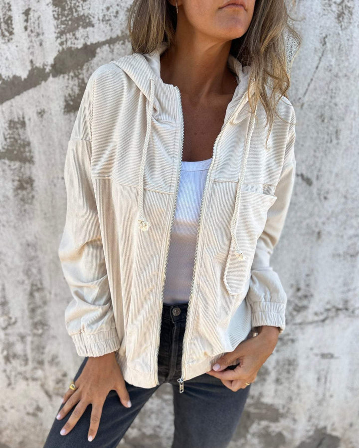 Ella | Trendy Hooded Jacket