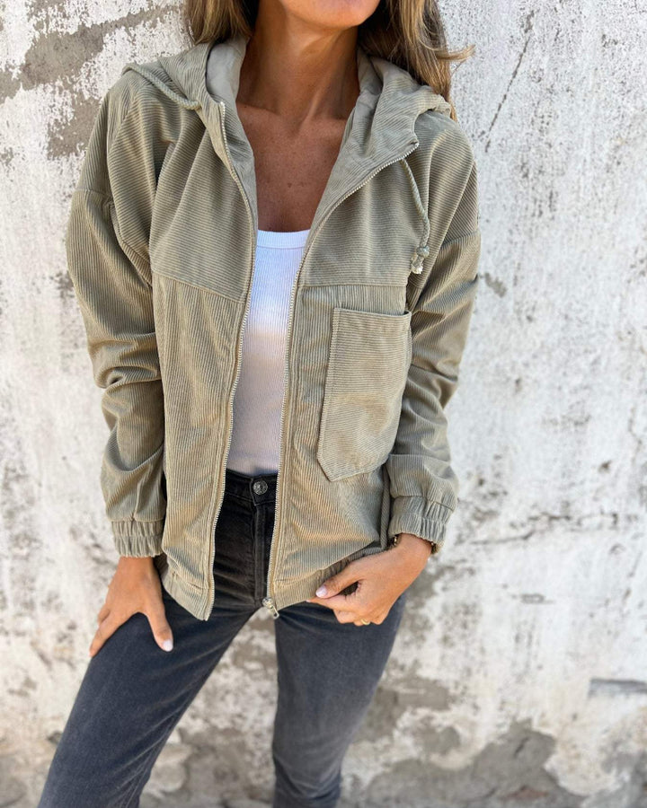 Ella | Trendy Hooded Jacket