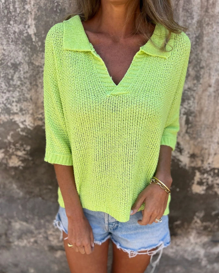 Fiona | Bohemian Knit Top