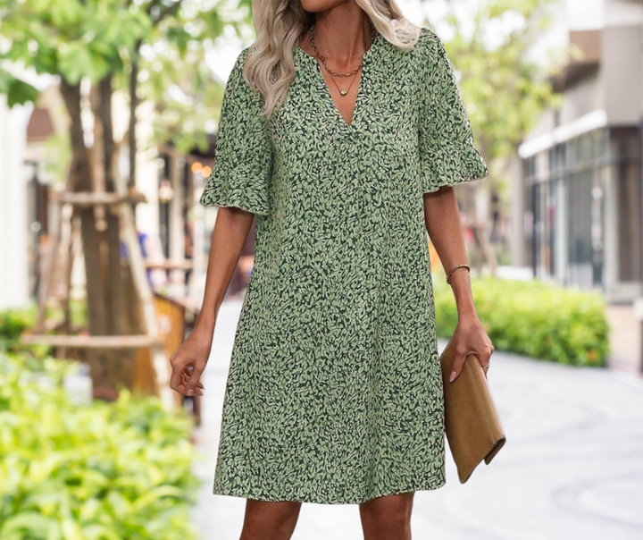 Charlotte | Breathable Long Shirt Printed Dress