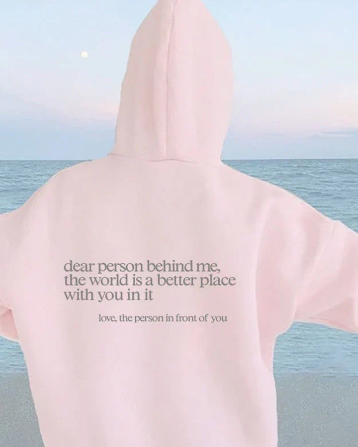 Esperanza | "Dear Person Behind Me" Sweatshirt