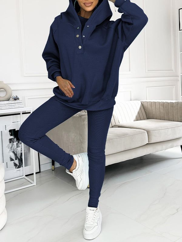 Alicia | 3-Piece Hooded Sweatshirt Suit