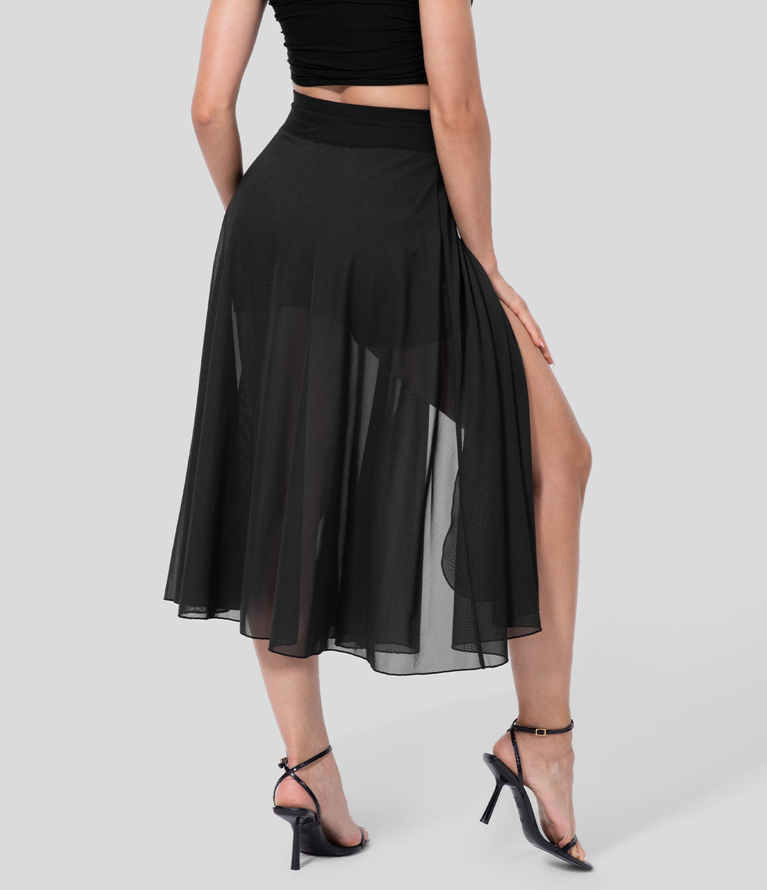 Livana | Elegant High Waisted 2-in-1 Skirt