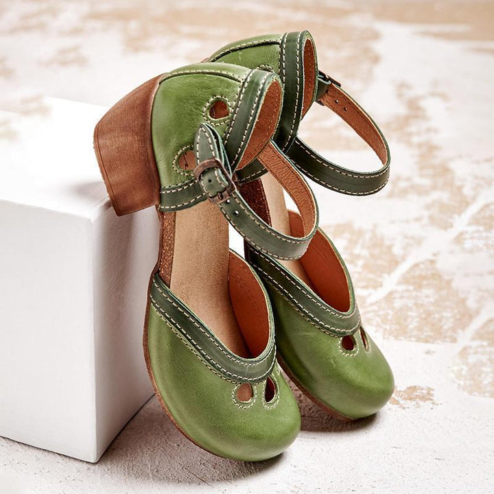 Alissa | Orthopedic Sandals with Low Heels