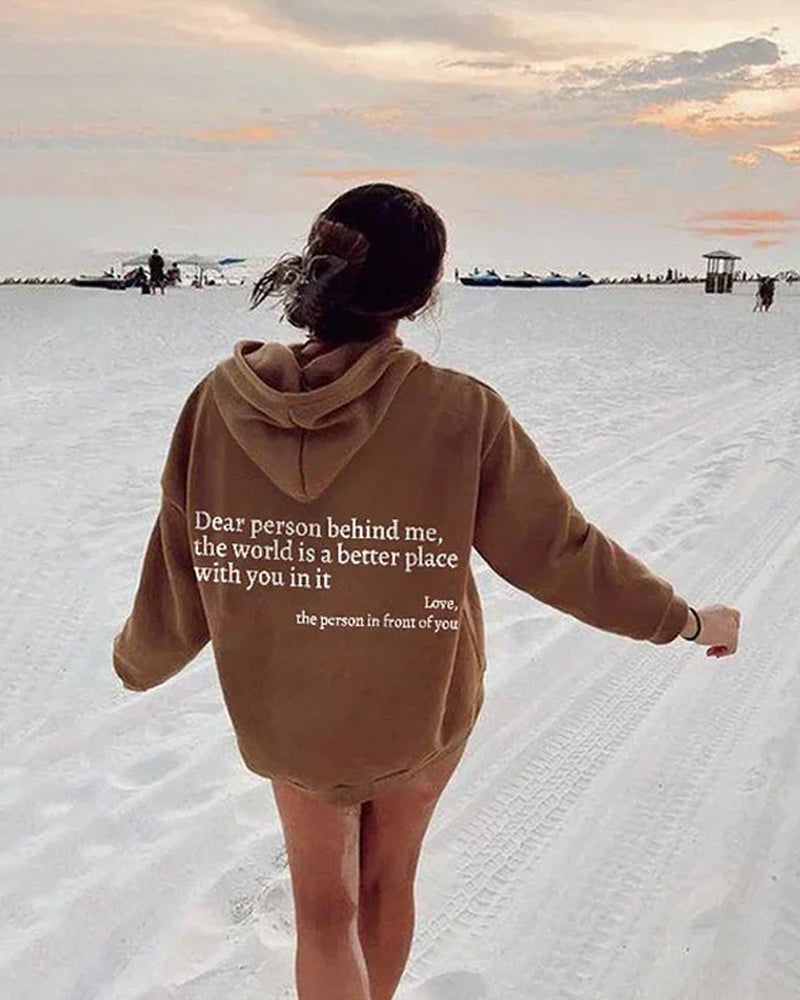 Esperanza | "Dear Person Behind Me" Sweatshirt