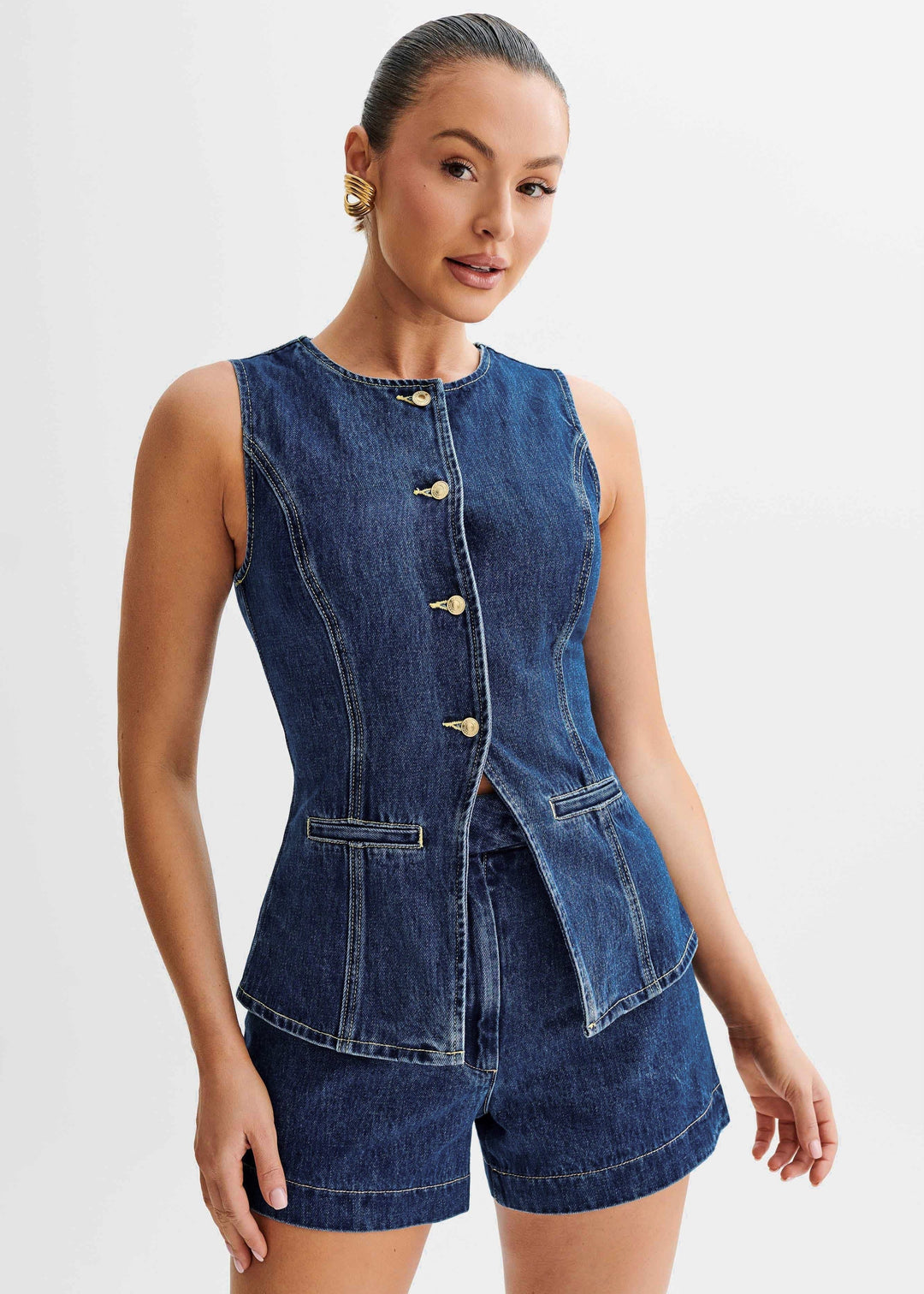 Mila | Denim Set