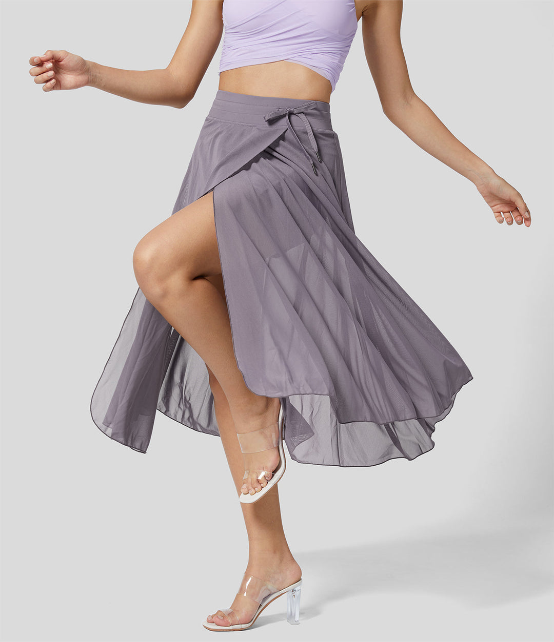 Livana | Elegant High Waisted 2-in-1 Skirt