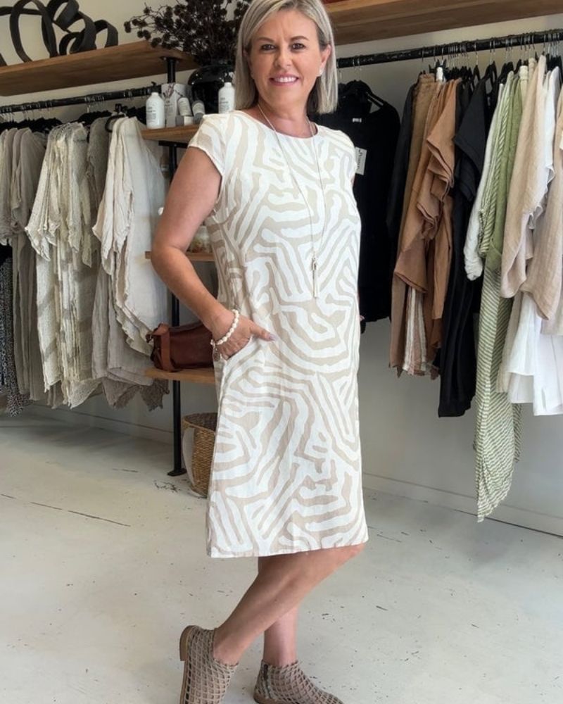 Ivy | Stylish Printed Dress