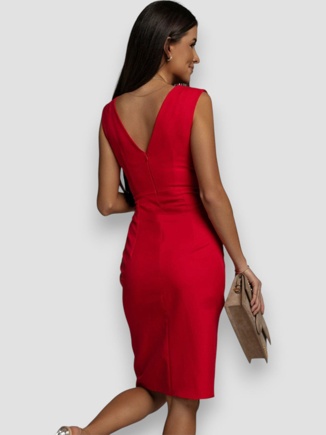Rosanna | Elegant V-Neck Dress