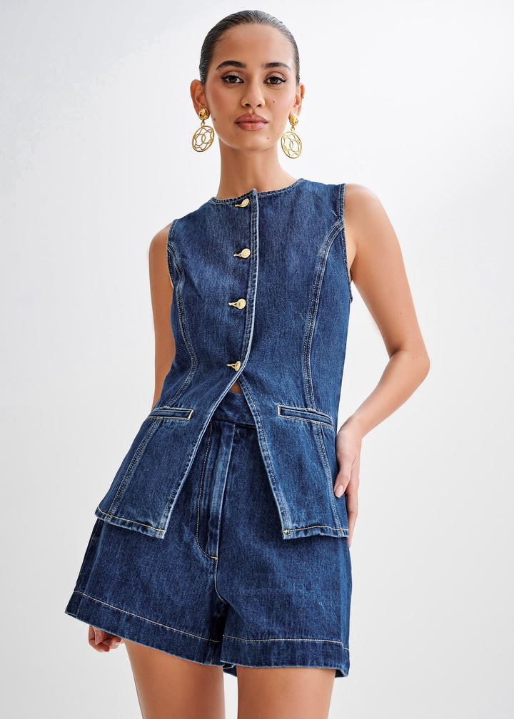 Mila | Denim Set