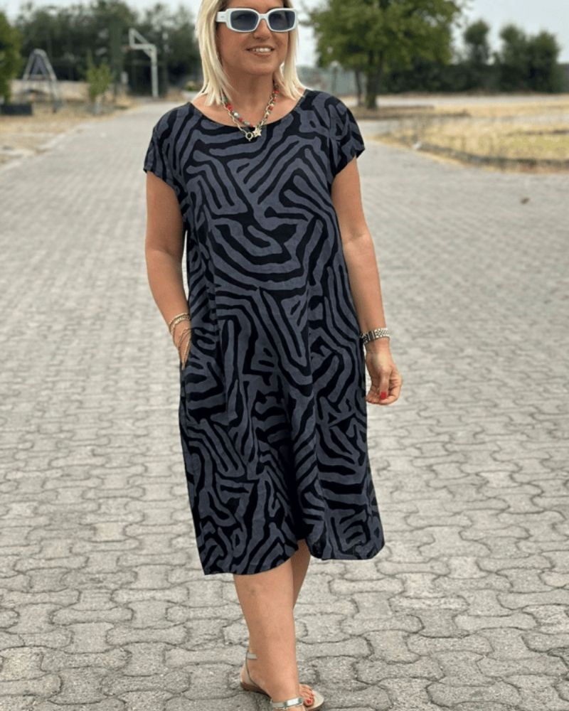 Ivy | Stylish Printed Dress