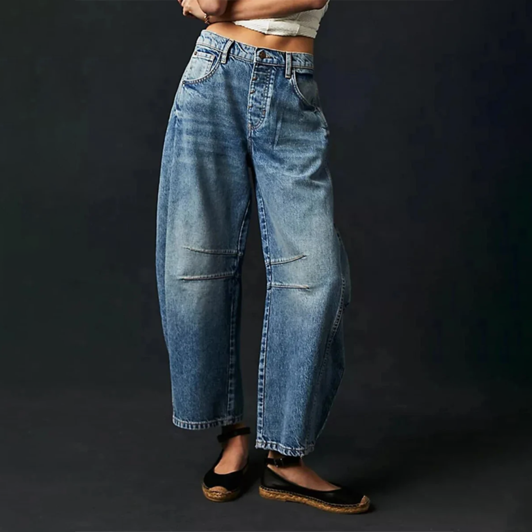 Elena | Comfort Wide Leg Jean