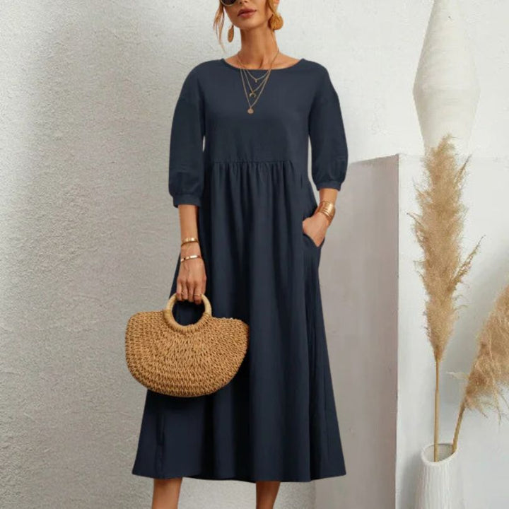 Mira | Cotton and Linen Dress