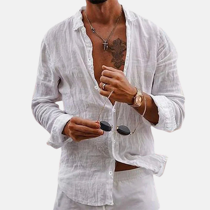 Connor | Premium Linen Shirt