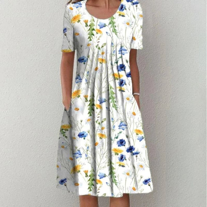Doreen | Elegant Tummy Covering Dress