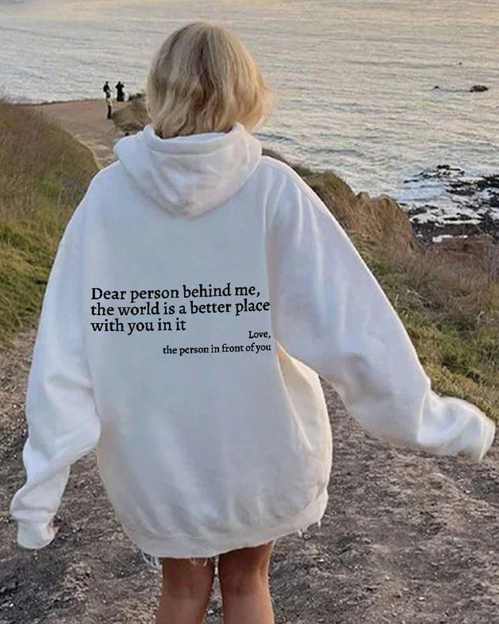 Esperanza | "Dear Person Behind Me" Sweatshirt