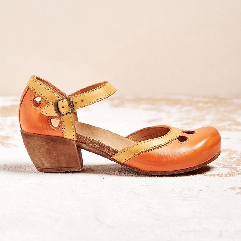 Alissa | Orthopedic Sandals with Low Heels