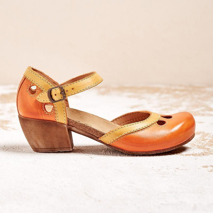Alissa | Orthopedic Sandals with Low Heels