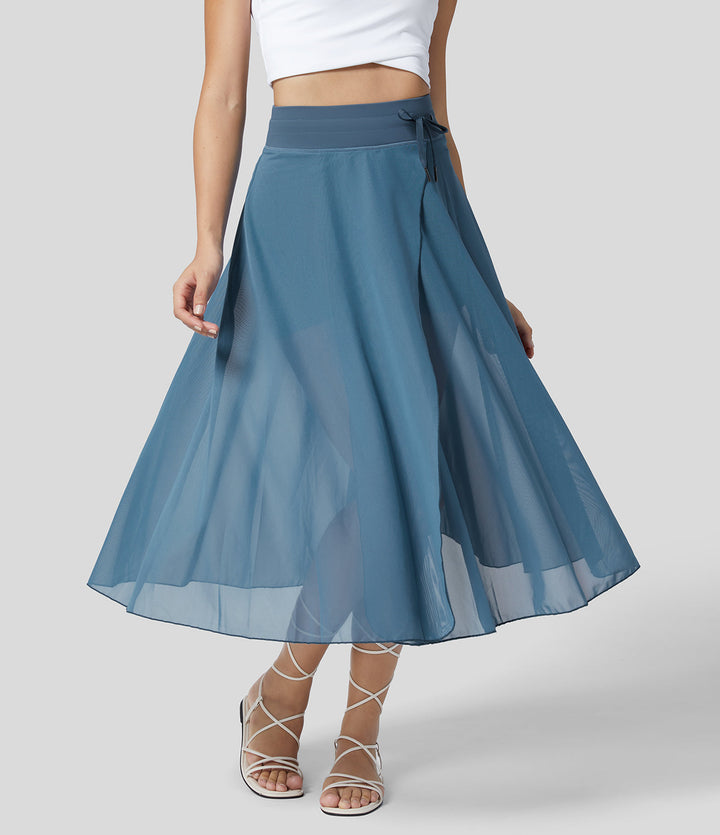Livana | Elegant High Waisted 2-in-1 Skirt