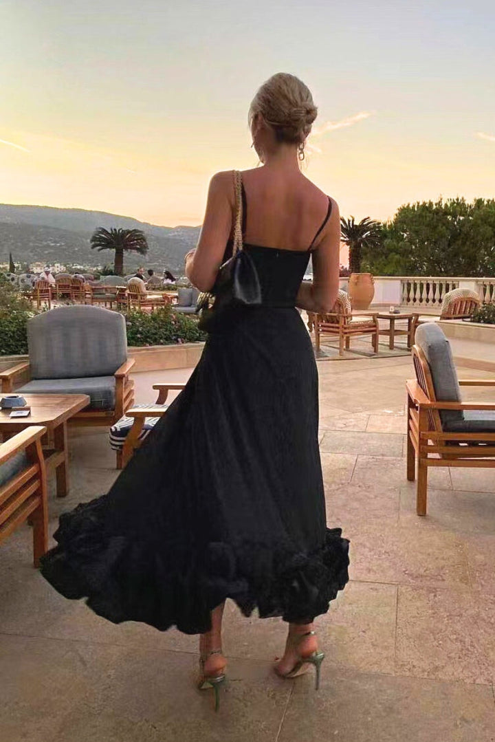 Claire | Graceful Flowing Midi Dress