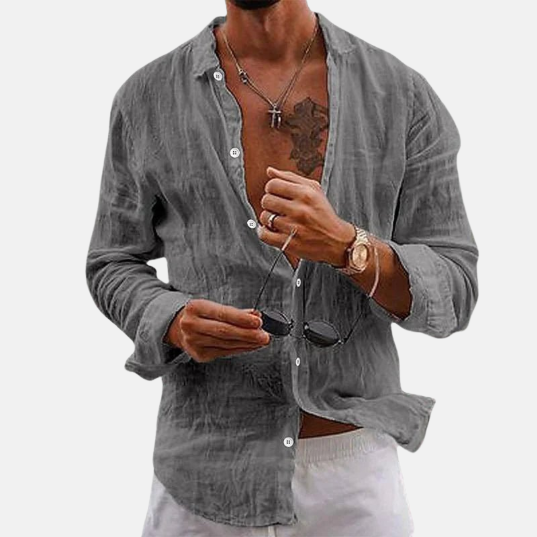 Connor | Premium Linen Shirt