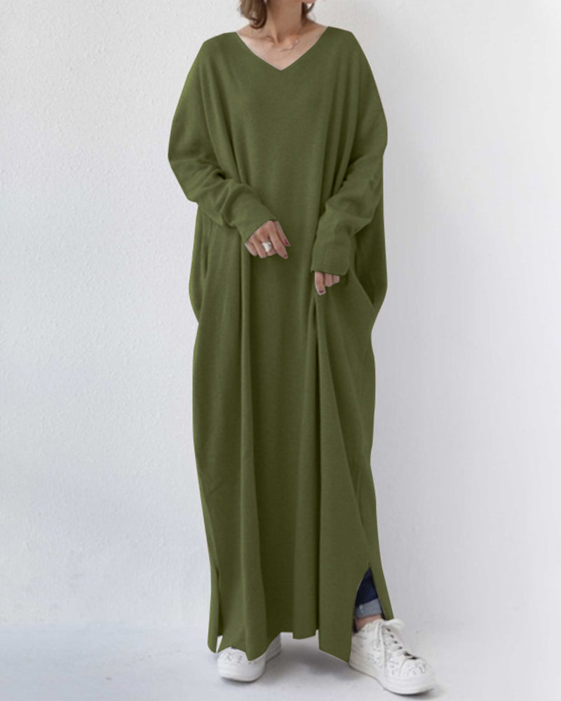 Elora | Casual V-Neck Dress