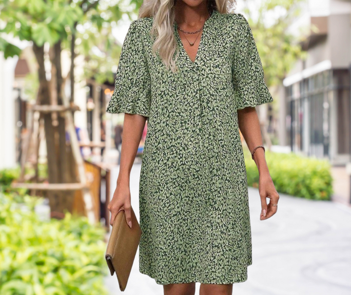 Charlotte | Breathable Long Shirt Printed Dress