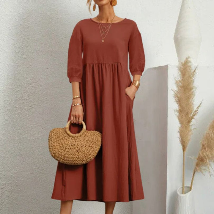 Mira | Cotton and Linen Dress