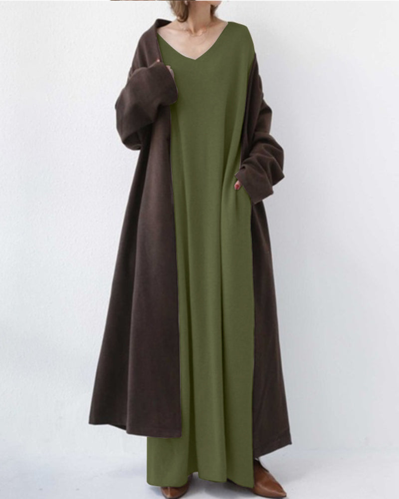 Elora | Casual V-Neck Dress
