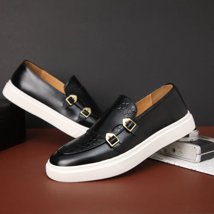 Sorrento | Double Leather Loafers