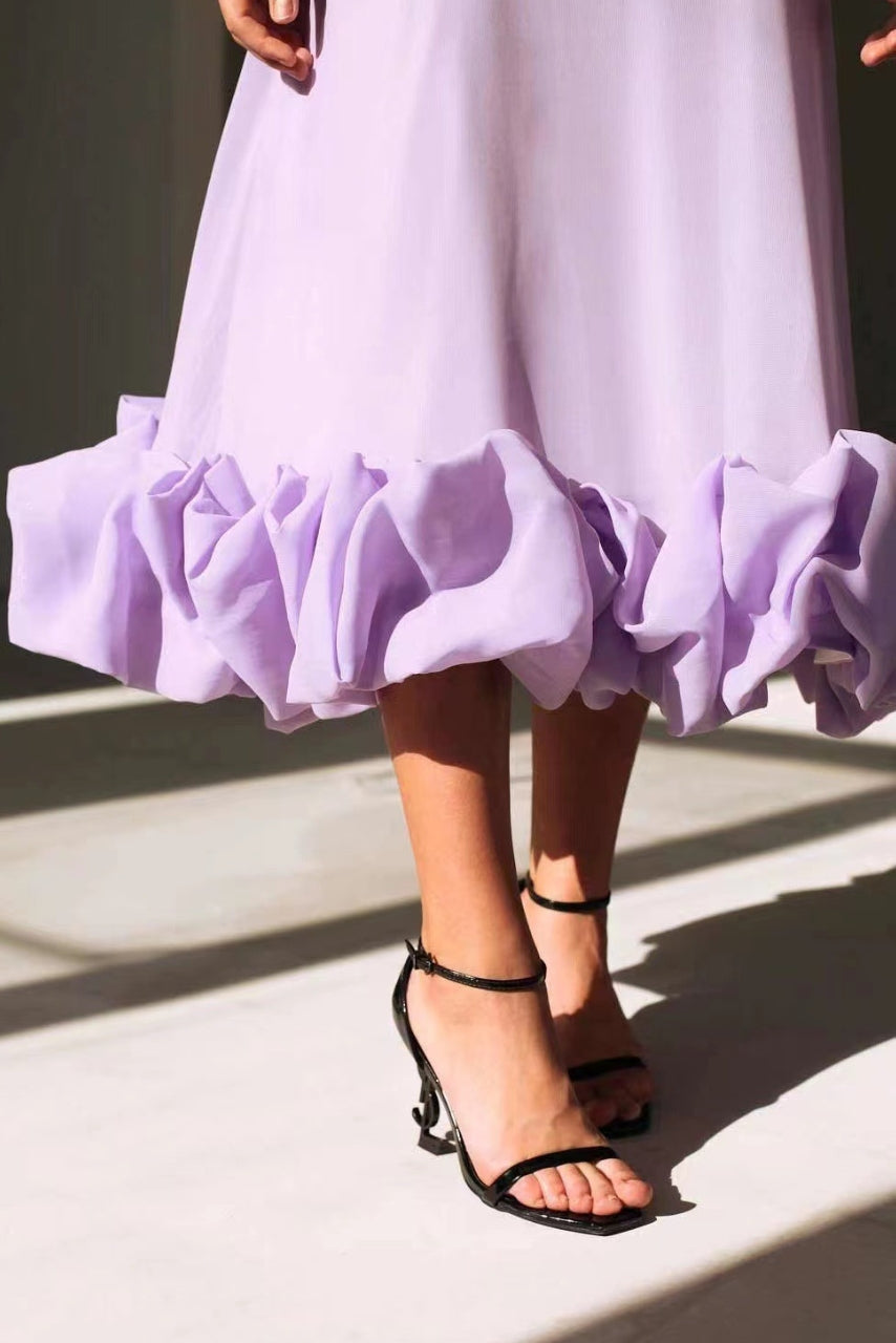 Claire | Graceful Flowing Midi Dress