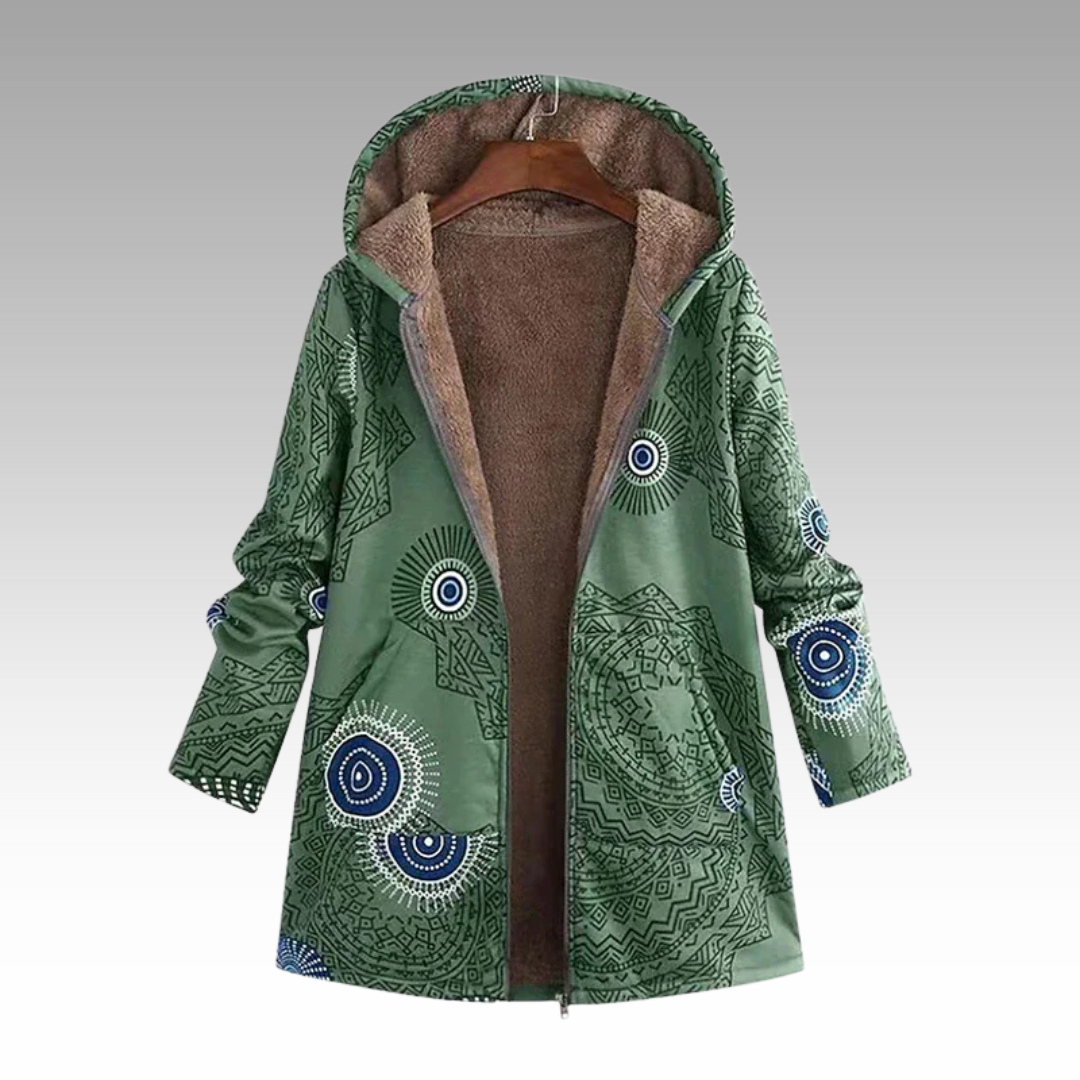 Demy | Warm and Soft Hooded Jacket