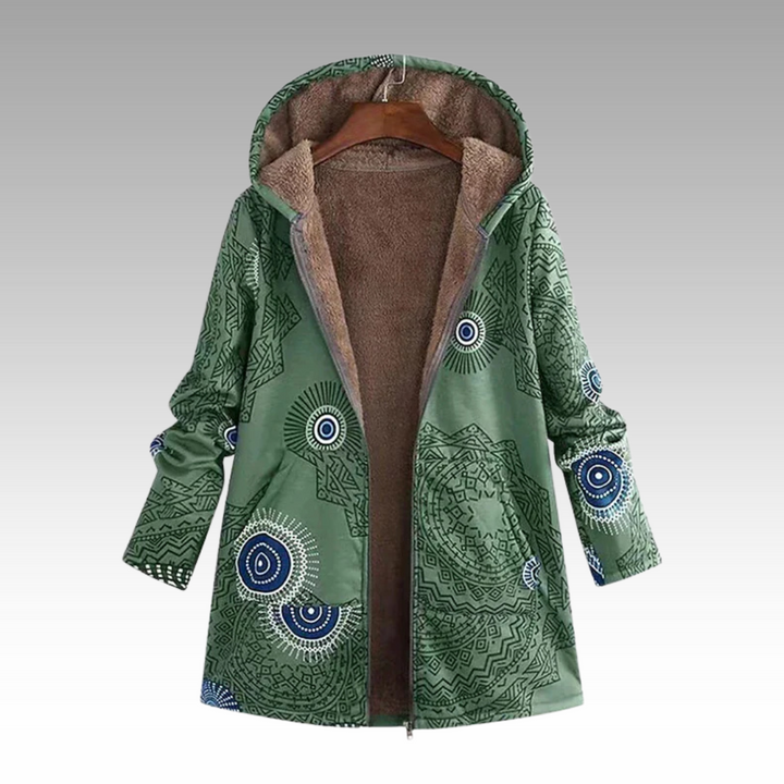 Demy | Warm and Soft Hooded Jacket
