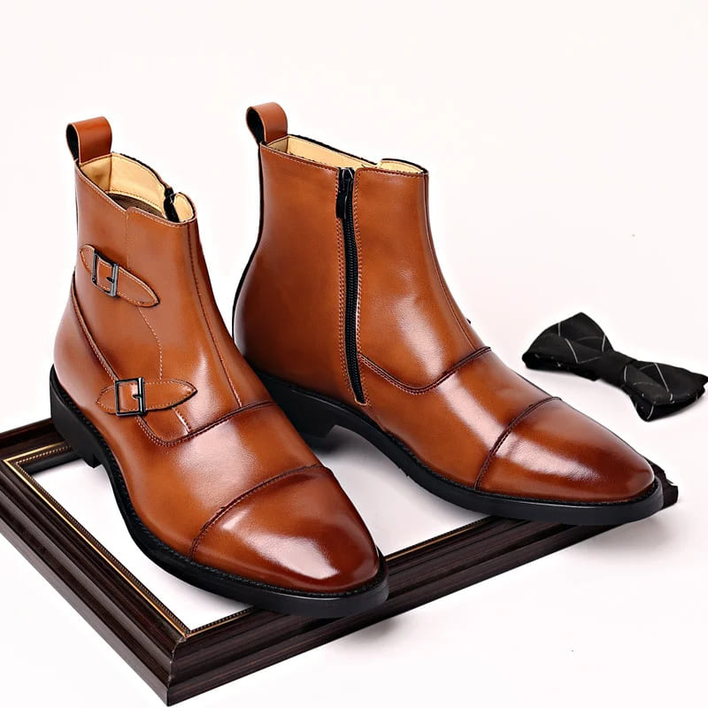 Ethan | Pointed-Toe Chelsea Boots