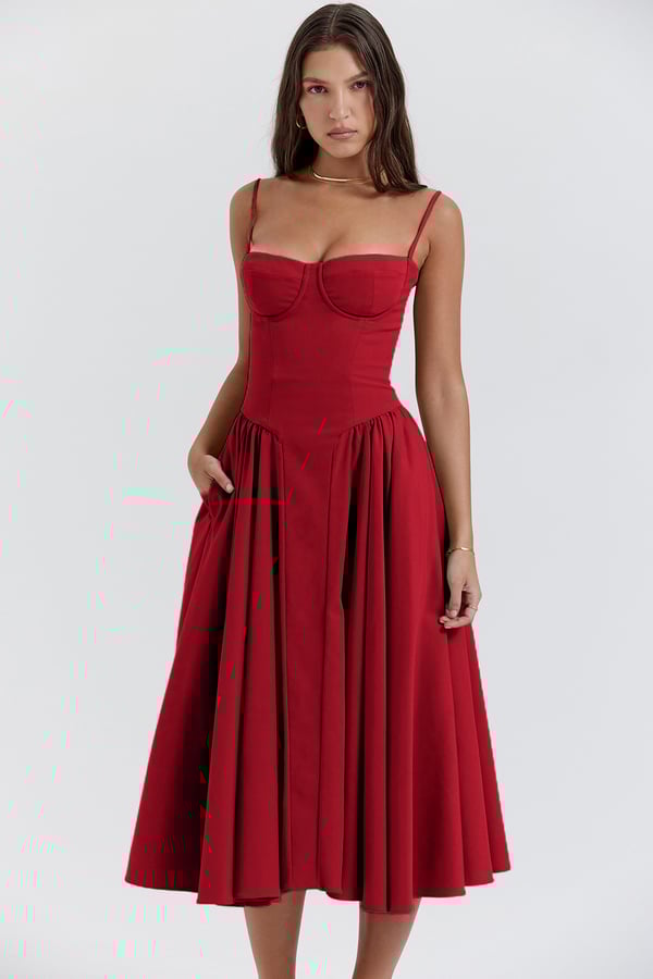 Ella | Stylish Corset Summer Dress