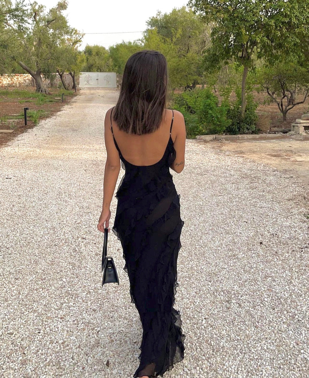 Sara | Ruffled Maxi Dress