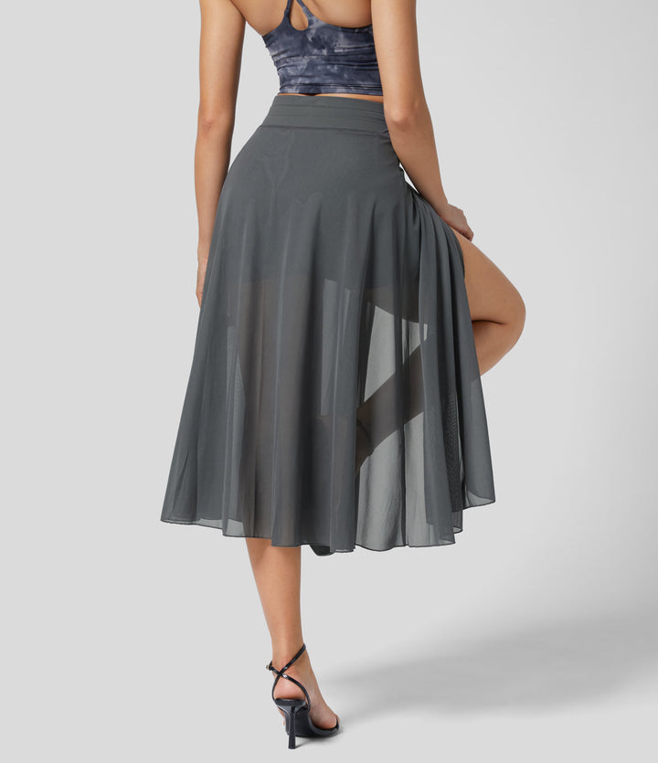 Livana | Elegant High Waisted 2-in-1 Skirt