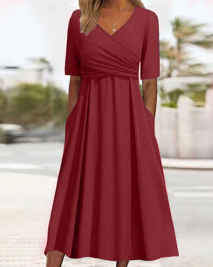 Peggy | Stylish Crossover Dress