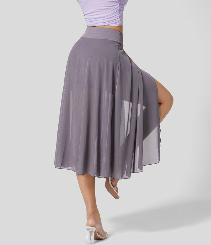 Livana | Elegant High Waisted 2-in-1 Skirt