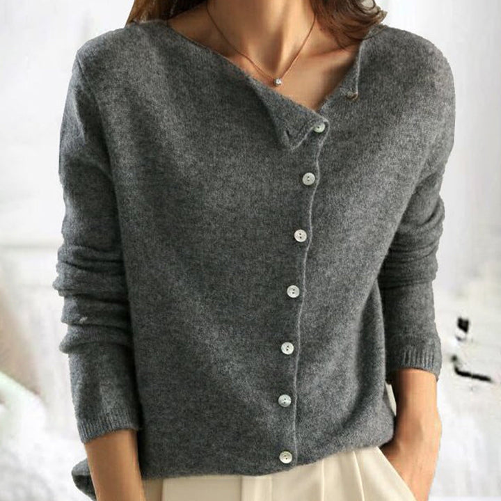 Milena | Button Sweater