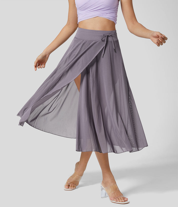 Livana | Elegant High Waisted 2-in-1 Skirt