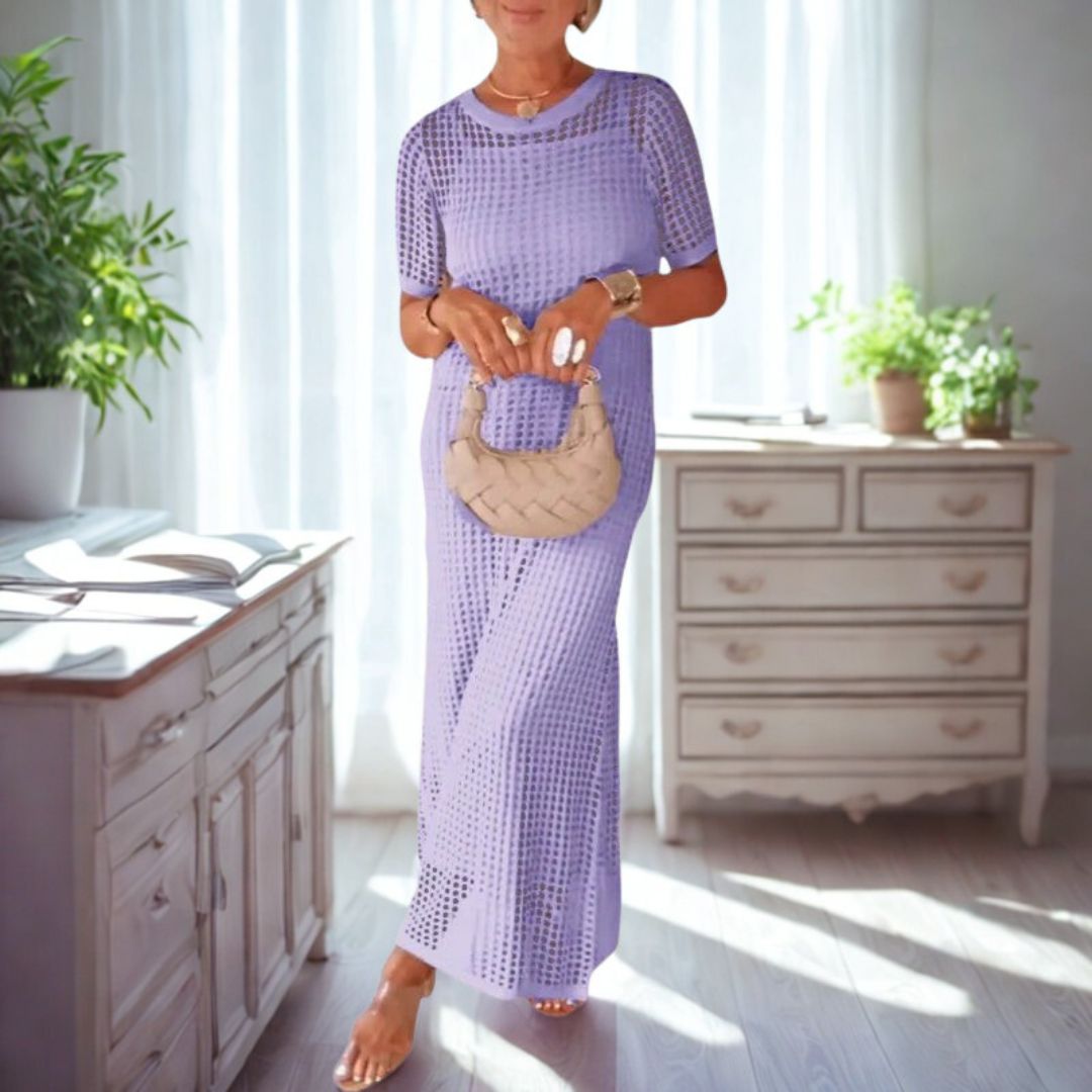 Maggie | Classic Cut-Out Maxi Dress