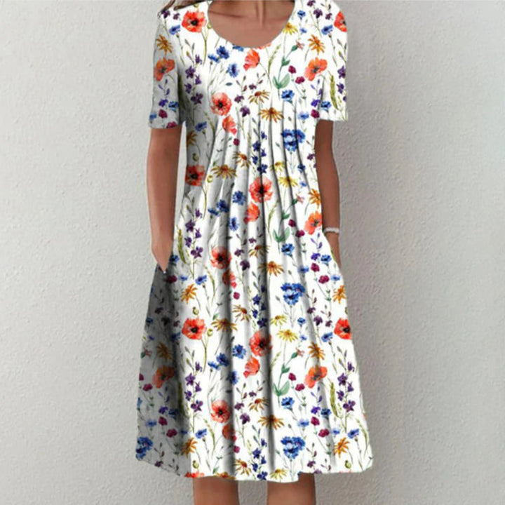 Doreen | Elegant Tummy Covering Dress