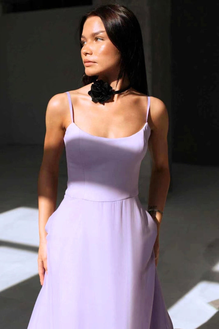 Claire | Graceful Flowing Midi Dress